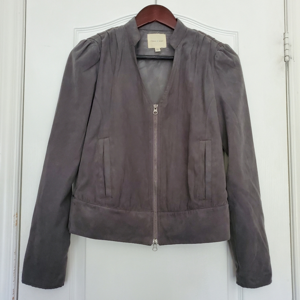 UO | SILENCE + NOISE Seude Grey Light Jacket